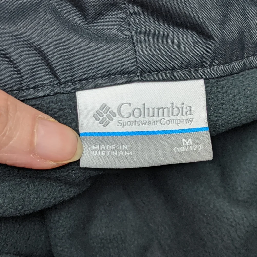 Columbia Unisex Kids Insulated Snow Pants Size M 10-12